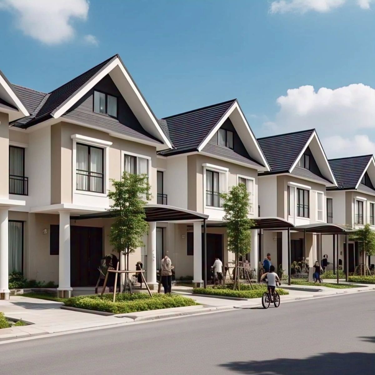 perumahan cluster asri
